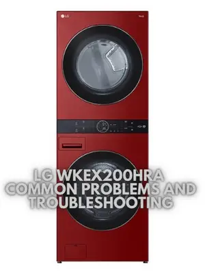 LG WKEX200HRA Common Problems and Troubleshooting