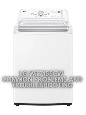 LG WT7155CW Common Problems and Troubleshooting