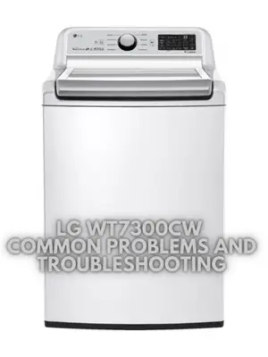 LG WT7300CW Common Problems and Troubleshooting